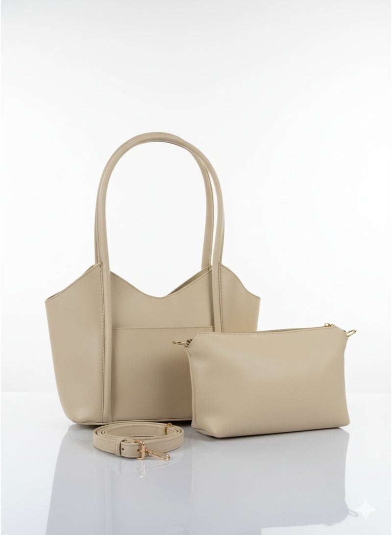 شنطة نسائية أنيقة مصنوعة من جلد عالي الجودة